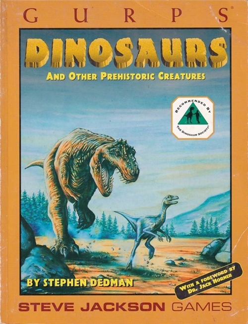 GURPS 3rd - Classic - Dinosaurs (B Grade) (Genbrug)